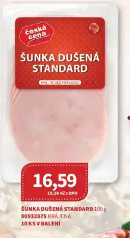 Kubík potraviny Šunka dušená standard nabídka