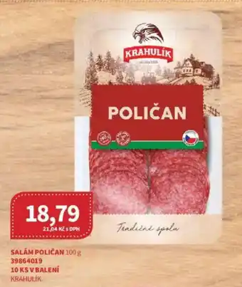 Kubík potraviny Salám poličan nabídka