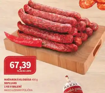 Kubík potraviny Maďarská klobása nabídka