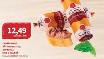 Kubík potraviny Lahůdková játrovka nabídka