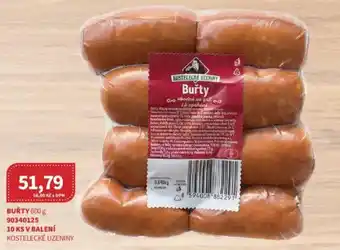 Kubík potraviny Buřty nabídka