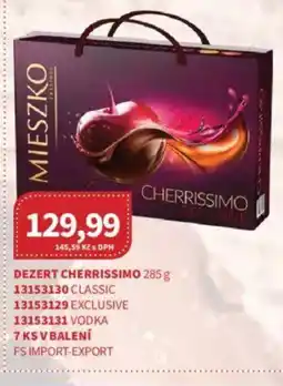 Kubík potraviny Dezert Cherrissimo nabídka