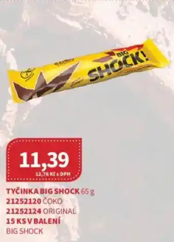 Kubík potraviny Tyčinka Big Shock nabídka