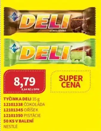 Kubík potraviny Tyčinka Deli nabídka