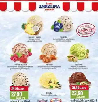 Ratio ČESKÁ ZMRZLINA Z OPOČNA 120ml nabídka