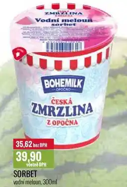 Ratio SORBET vodní meloun, 300ml nabídka