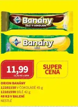 Kubík potraviny Orion Banány nabídka