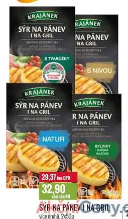 Ratio SÝR NA PÁNEVINA GRILY 2x50g nabídka