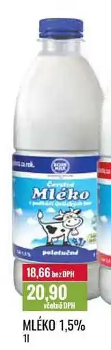 Ratio MLÉKO 1,5% 1l nabídka