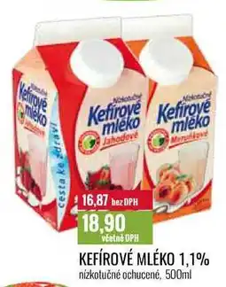 Ratio KEFÍROVÉ MLÉKO 1,1% 500ml nabídka