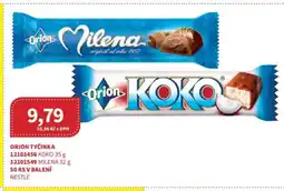 Kubík potraviny Orion tyčinka nabídka
