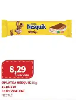 Kubík potraviny Oplatka Nesquik nabídka