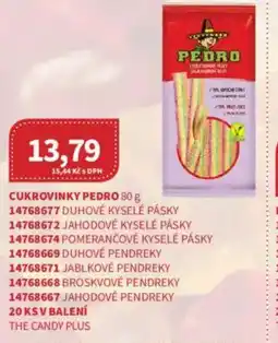 Kubík potraviny Cukrovinky Pedro nabídka