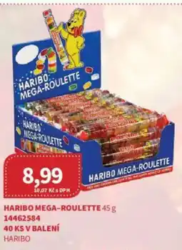 Kubík potraviny HARIBO Mega-roulette nabídka