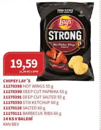 Kubík potraviny Chipsy Lay's nabídka