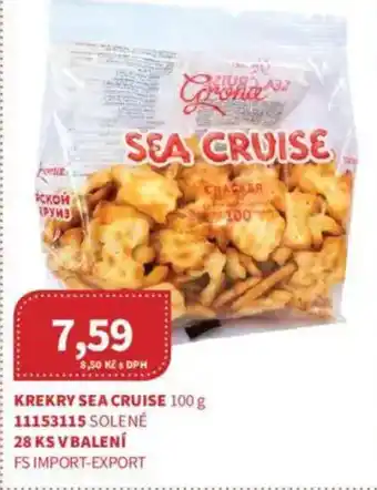 Kubík potraviny Krekry Sea cruise nabídka