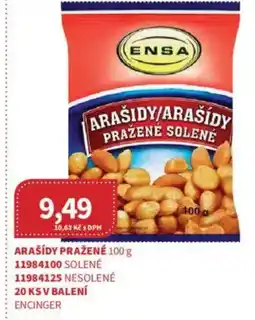 Kubík potraviny ENSA Arašídy pražené nabídka