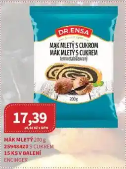 Kubík potraviny DR.ENSA Mák mletý nabídka