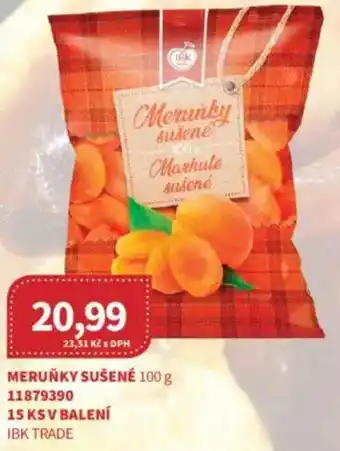 Kubík potraviny Meruňky sušené nabídka