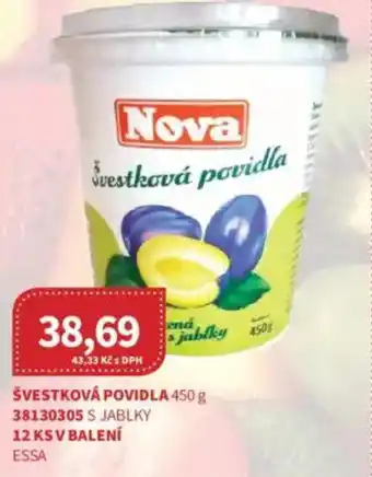 Kubík potraviny Švestková povidla nabídka