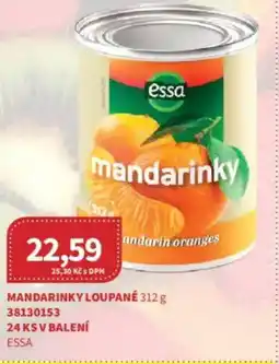 Kubík potraviny ESSA Mandarinky loupané nabídka
