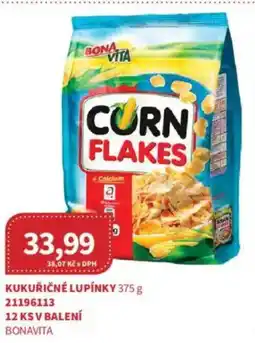 Kubík potraviny BONAVITA Kukuřičné lupínky nabídka