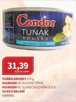 Kubík potraviny Tuňák kousky nabídka
