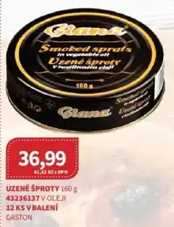 Kubík potraviny Uzené šproty nabídka