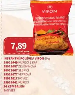 Kubík potraviny Instantní polévka Vifon nabídka