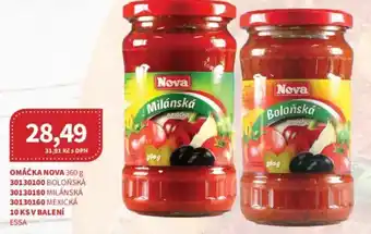 Kubík potraviny Omáčka Nova nabídka