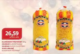 Kubík potraviny Klusáčkovy těstoviny nabídka
