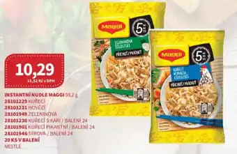 Kubík potraviny Instantní nudle Maggi nabídka