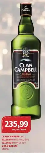 Kubík potraviny Clan Campbell nabídka