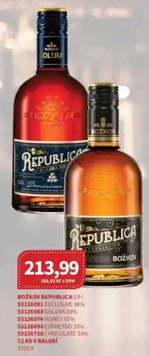 Kubík potraviny BOŽKOV Republica nabídka