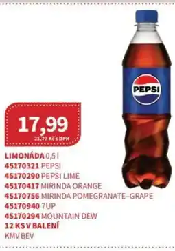 Kubík potraviny Limonáda nabídka