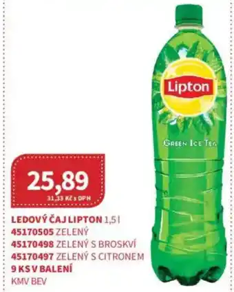 Kubík potraviny Ledový čaj Lipton nabídka