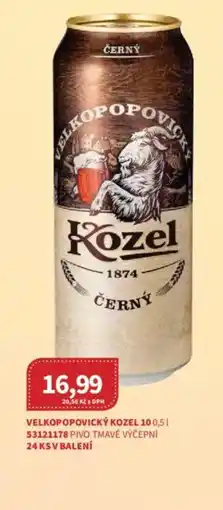 Kubík potraviny Velkopopovický Kozel 10 nabídka