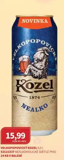 Kubík potraviny Velkopopovický Kozel nabídka