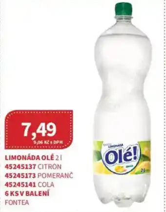Kubík potraviny Limonáda Olé! nabídka