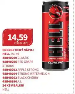 Kubík potraviny HELL Energetický nápoj nabídka