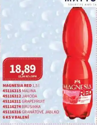 Kubík potraviny MAGNESIA Red nabídka