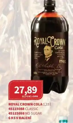 Kubík potraviny ROYAL CROWN Cola nabídka