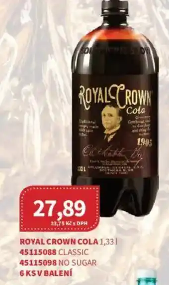 Kubík potraviny ROYAL CROWN Cola nabídka