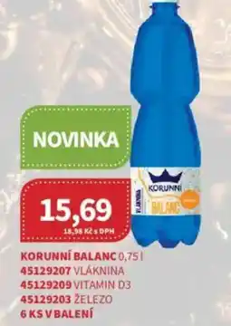 Kubík potraviny KORUNNÍ Balanc nabídka