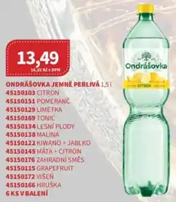 Kubík potraviny Ondrášovka Jemně perlivá nabídka