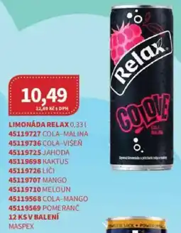 Kubík potraviny Limonáda Relax nabídka