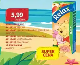 Kubík potraviny Napoj Relax nabídka