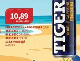 Kubík potraviny TIGER Energetický nápoj nabídka