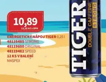Kubík potraviny TIGER Energetický nápoj nabídka