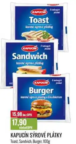 Ratio KAPUCÍN SÝROVÉ PLÁTKY 100g nabídka